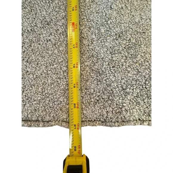 Columbia Women’s Cotton Sweater Charcoal Gray Rolled Cuffs And Hem Size: Medium - Picture 7 of 7